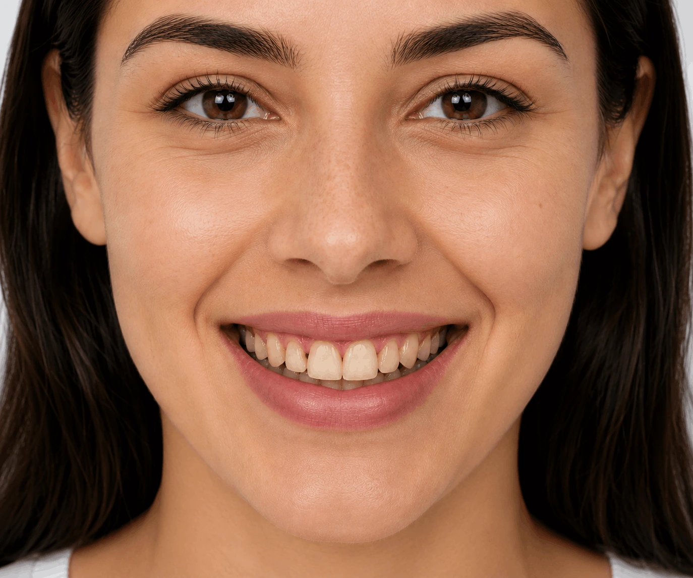 Smile design before